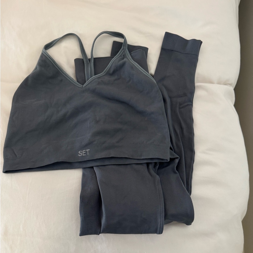 SET Active Charcoal Sports Bra
